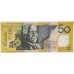 AUSTRALIA 1995 . FIFTY 50 DOLLARS BANKNOTE . EVANS/FRASER . LAST PREFIX VG95